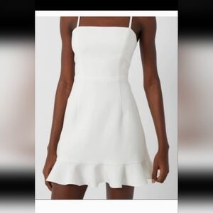 3 For 55 - Whisper Frill Hem Cami MinidressFrench Connection (white)